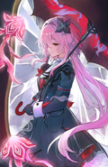 Evernight Honkai Star Rail Holographic Foil Print