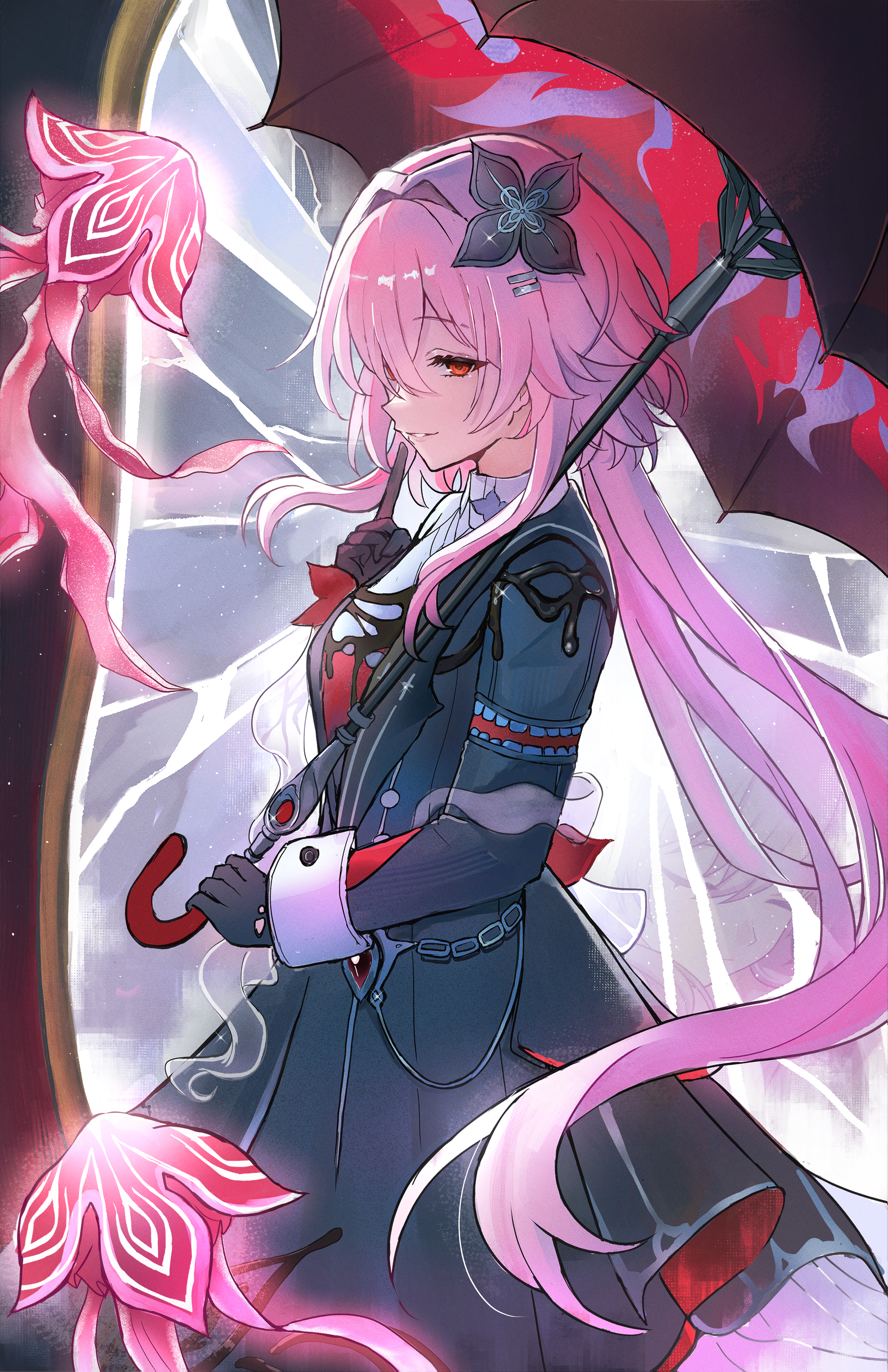 Evernight Honkai Star Rail Holographic Foil Print