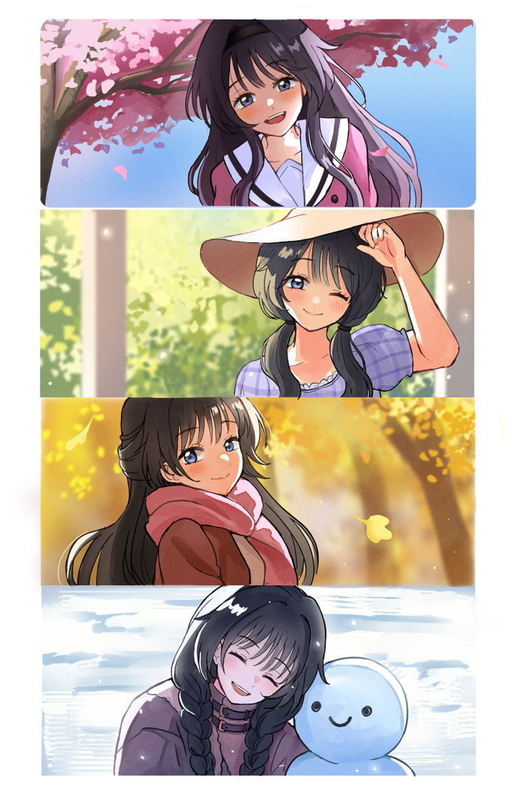 The Fragrant Flower Blooms With Dignity Kaoruko Print