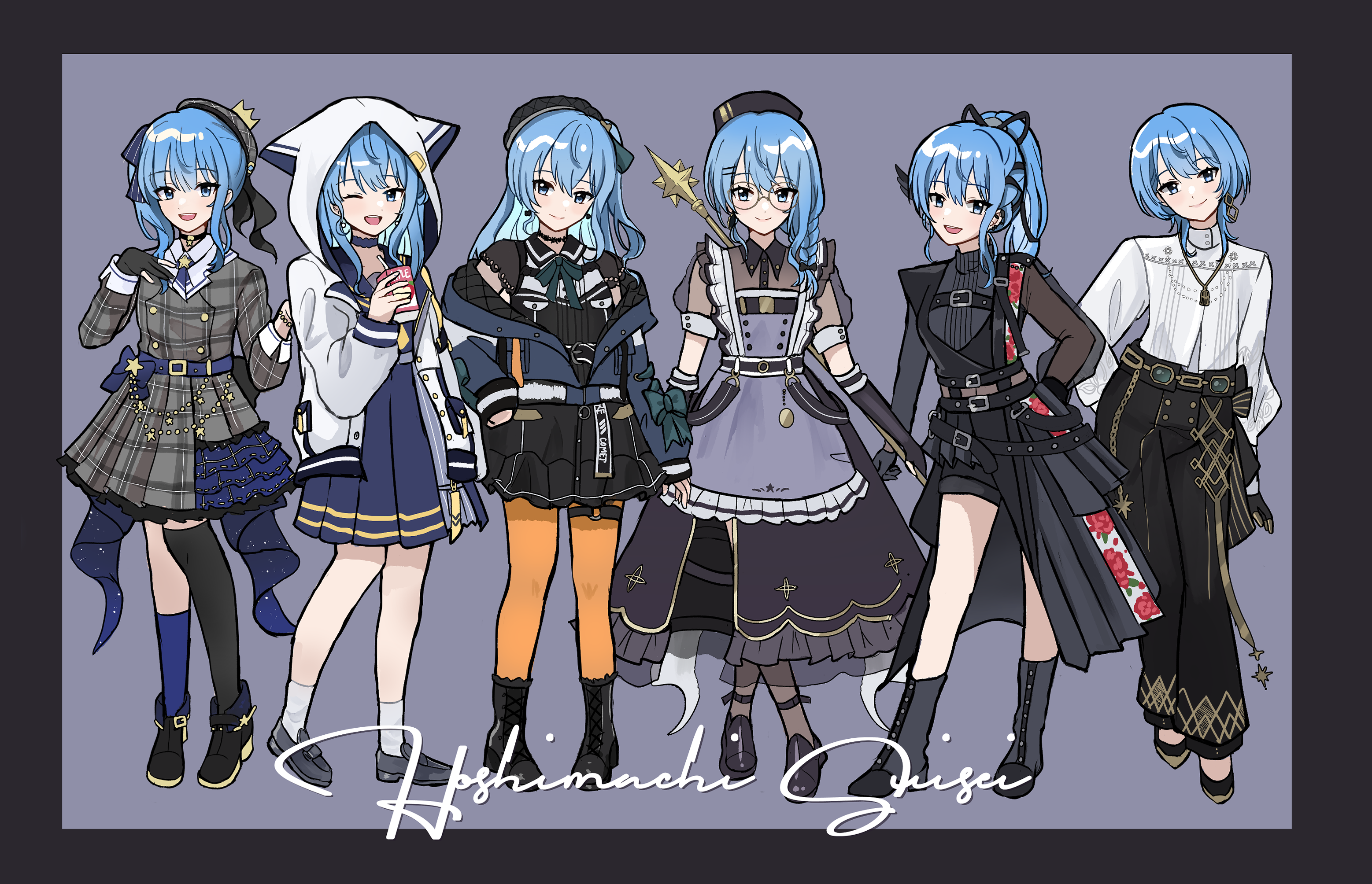 Hoshimachi Suisei Hololive Print